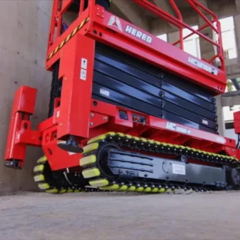 Factory Price! Crawler Scissor Lift for Rough Terrain Aerial Work