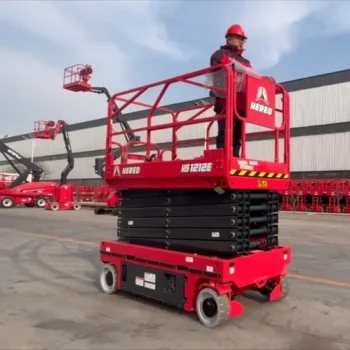 ZGMG 12m Self Propelled Electric Scissor Lift Platform - Factory Price!