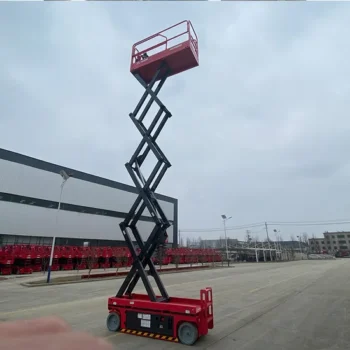 ZGMG Heavy Duty Electric Hydraulic Scissor Lift Table - Large Platform, Factory Price