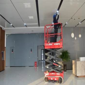 Factory Price! ZGMG Mobile Electric Hydraulic Scissor Lift Access Platform