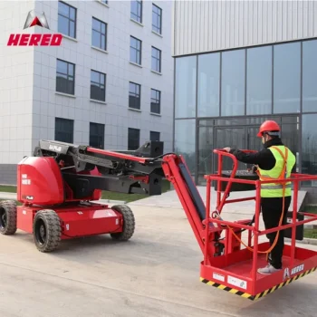 ZGMG Shipyard Self-Propelled Rotating Boom Lift Platform - Factory Wholesale Price