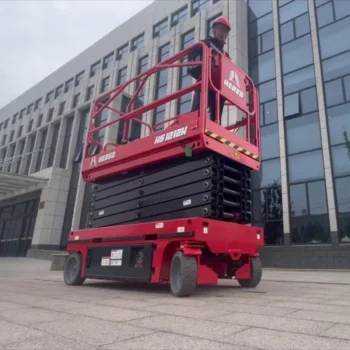 Factory Price! 12m Indoor Self-Propelled Hydraulic Scissor Lift